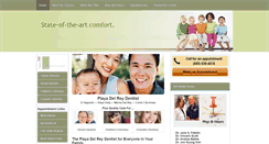 Desktop Screenshot of playadelreydentalcare.com